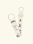 Bibs pacifier clip loop moomin ivory 1