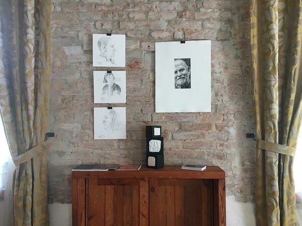 Masterclass drawings at Mezotne by Ritums Ivanovs