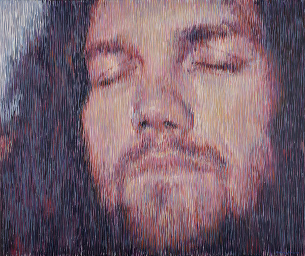 Sungazing. Ivars. 2015. Acrylic on canvas, 150 X 180 CM