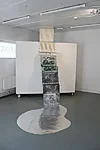 „Taevatrepp” / „A stairway to heaven” fotopolümeer sügav-ja kõtrgtrükk, armatuur, 2023/24 / Photopolymer etching and relief print, rebar, 2023/24