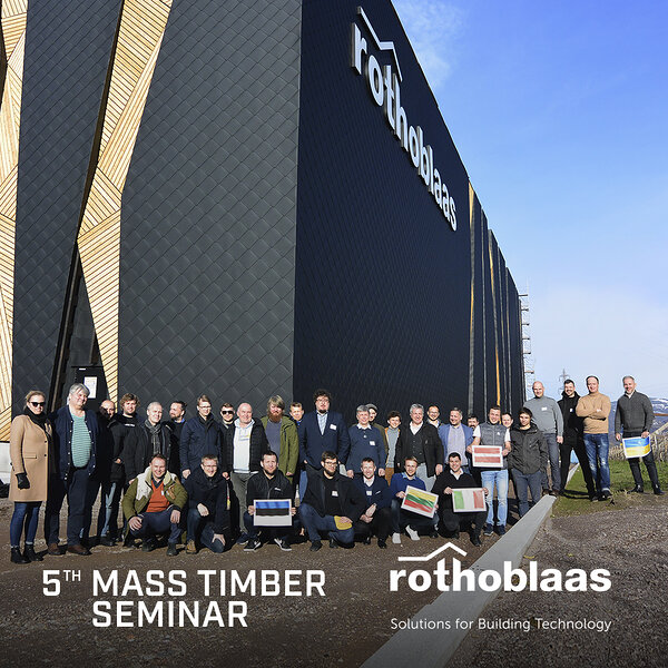 Rothoblaas 5th Mass Timber Seminar. Foto: Rothoblaas