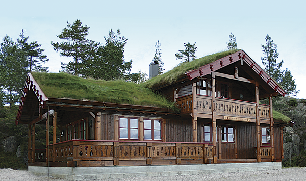Nordic Houses KT OÜ Norras enim müüdud vabaajamaja Buen Storodde. Foto: Nordic Houses KT OÜ