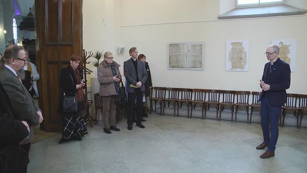 Avamisel kõneles Tallinna Jaani koguduse õpetaja Jaan Tammsalu.