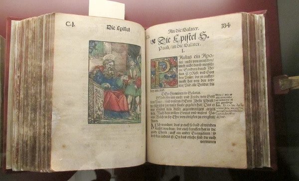 Martin Lutheri Uus Testament (1546, L. Cranach jun illustratsioonid)