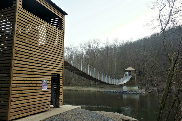 La Passerelle du Moulin de l&#x27;Epine à Bouillon 