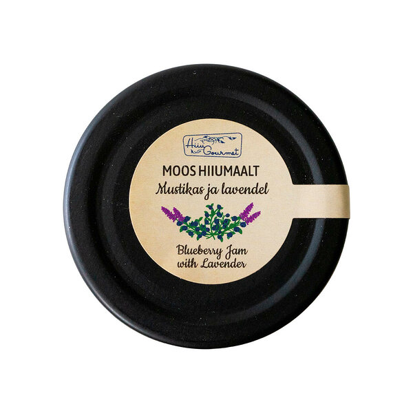 Blueberry jam with lavender