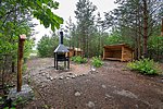 Aidu-Liiva campfire site - outdoor fireplace