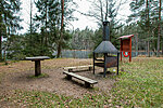 Järvi Pikkjärve campsite - outdoor fireplace