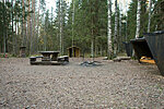 Noku campfire site - campfire ring