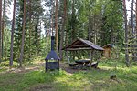 Seljamäe campfire site - outdoor fireplace