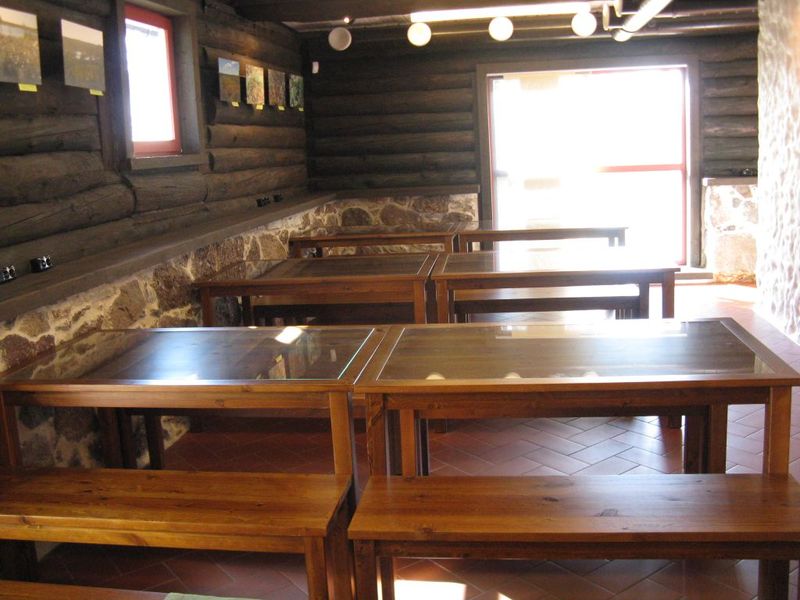 Дом природы Симисалу - кухня-обеденный зал