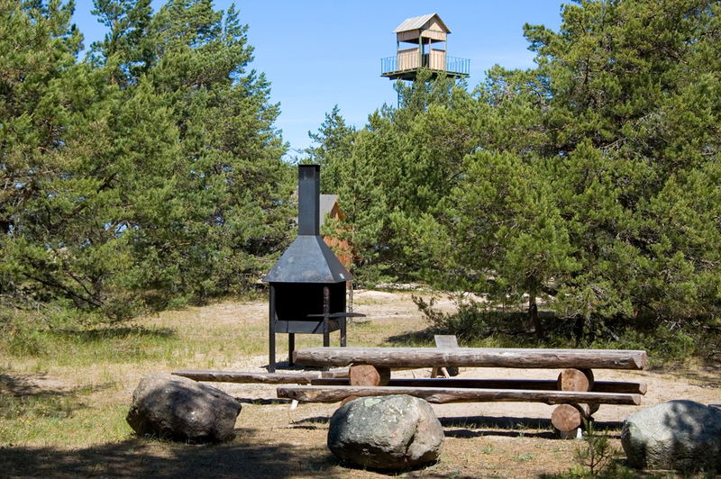 Palli campsite and observation tower
