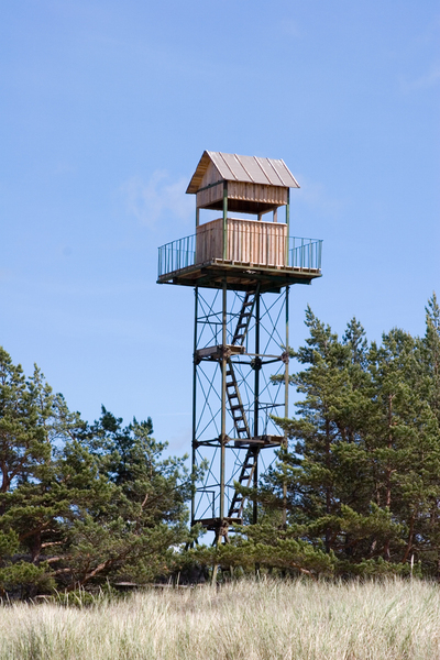 Palli campsite and observation tower