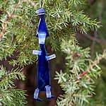 Hanging ornament ELF, dark blue