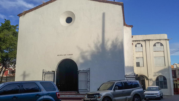 Iglesia San Carlos en Santo Domingo donde hemos buscado registros dominicanos de bautismo