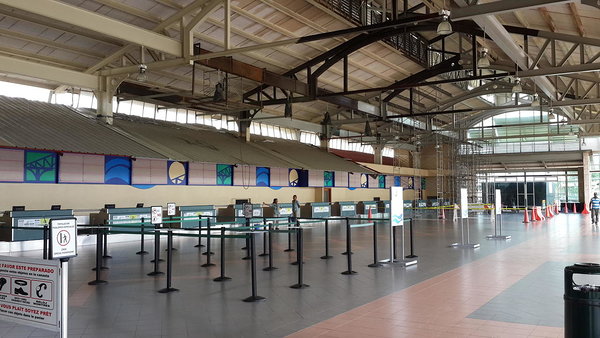 L'aéroport de La Romana (LRM) par une journée tranquille