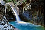 One of the 27 waterfalls at Damajagua