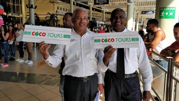 La Romana airport transportation. Our drivers will be there to meet you, holding a Cocotours sign