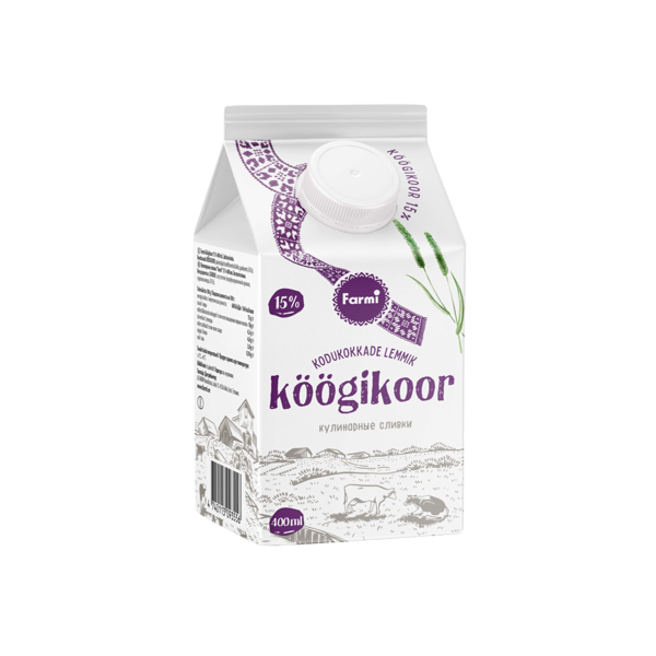 Köögikoor 15 % | Rõõskkoor | Farmi