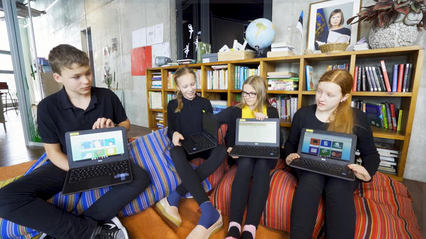 Chromebookid on kasutusel ka Rocca al Mare Roostiku kooli õpilastel