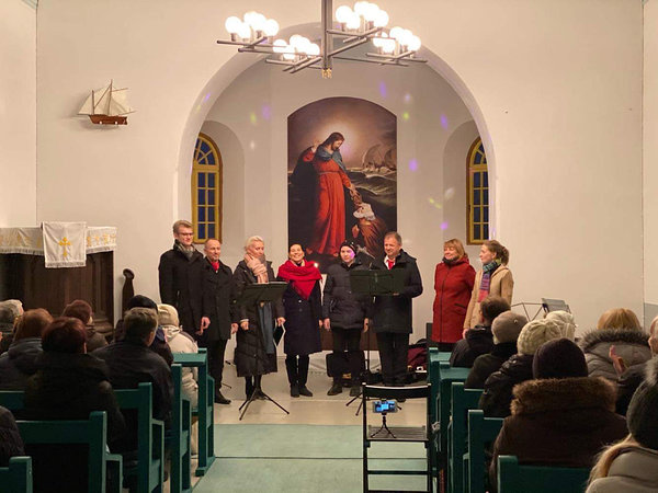 Jõulukontsert Vainupeal 2019 / foto: Kadi Ummik