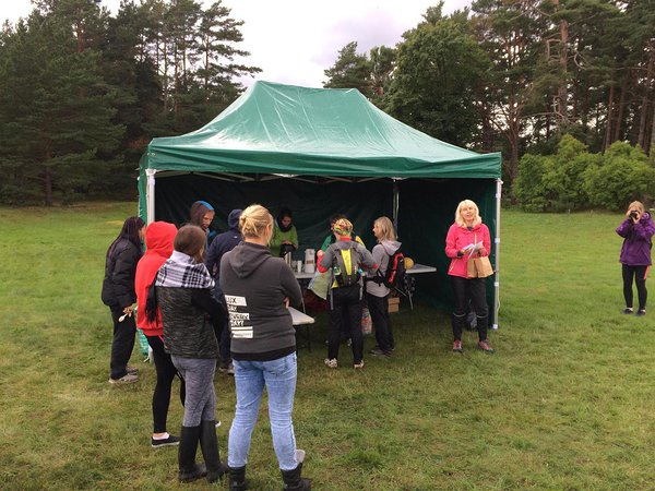 Muinastulede öö seiklusrännak Vainupeal 2017 / foto: Mario Luik