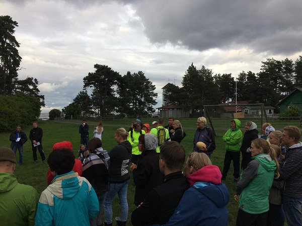 Muinastulede öö seiklusrännak Vainupeal 2017 / foto: Mario Luik