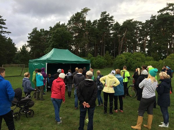 Muinastulede öö seiklusrännak Vainupeal 2017 / foto: Mario Luik