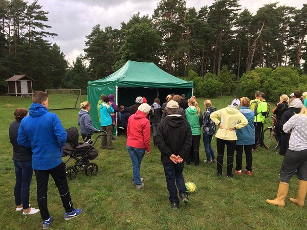 Muinastulede öö seiklusrännak Vainupeal 2017 / foto: Mario Luik