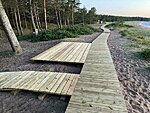 Suureliiva ranna uue laudtee ehitamine 2023 / pilt: Mario Luik