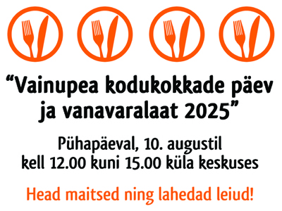 Vainupea kodukokkade päev ja vanavaralaat 2025