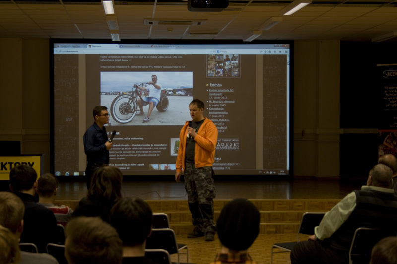 Electric bikes chatroom in 05.03.2015 at Mektory&#x27;s.