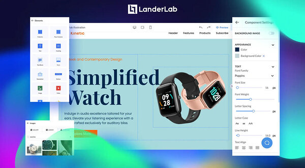 LanderLab - landing page builder