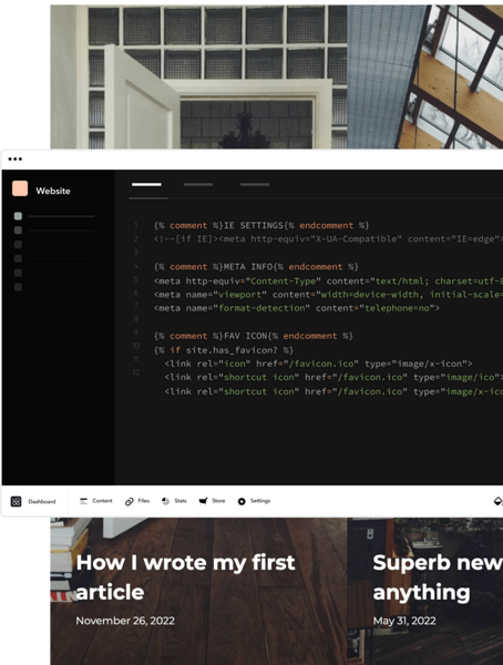 Voog website building platform | Awesome websites & store