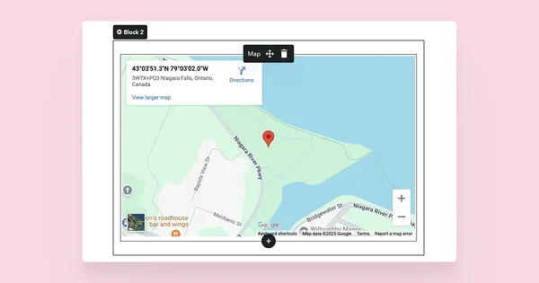 Map content area.