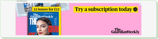 The Guardian Google ad