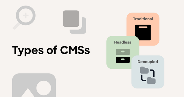 Types of content management systems