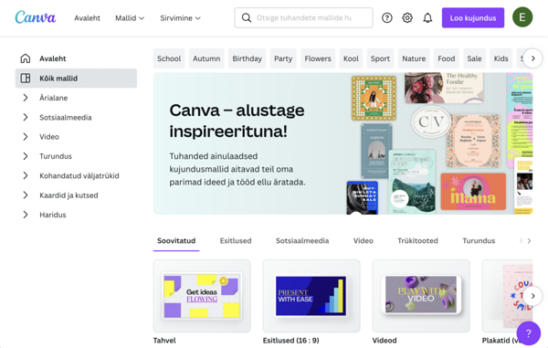 Create ad images with Canva