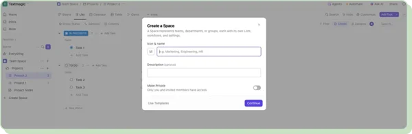 ClickUp: SaaS collaboration tool