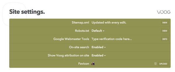 adding a favicon voog