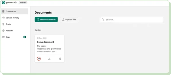 Grammarly: SaaS proofreading tool