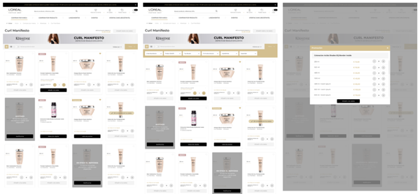 UX Design for a quick order catalog in Spain