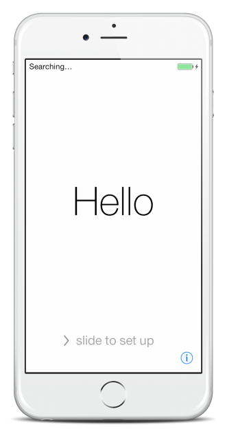 Smartphone avec iOS9 avant annonce
