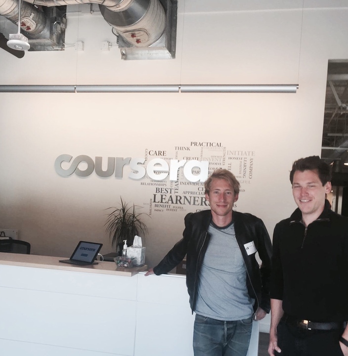 Grégoire Devoucoux - Ferpection, et Ben Ries - Coursera
