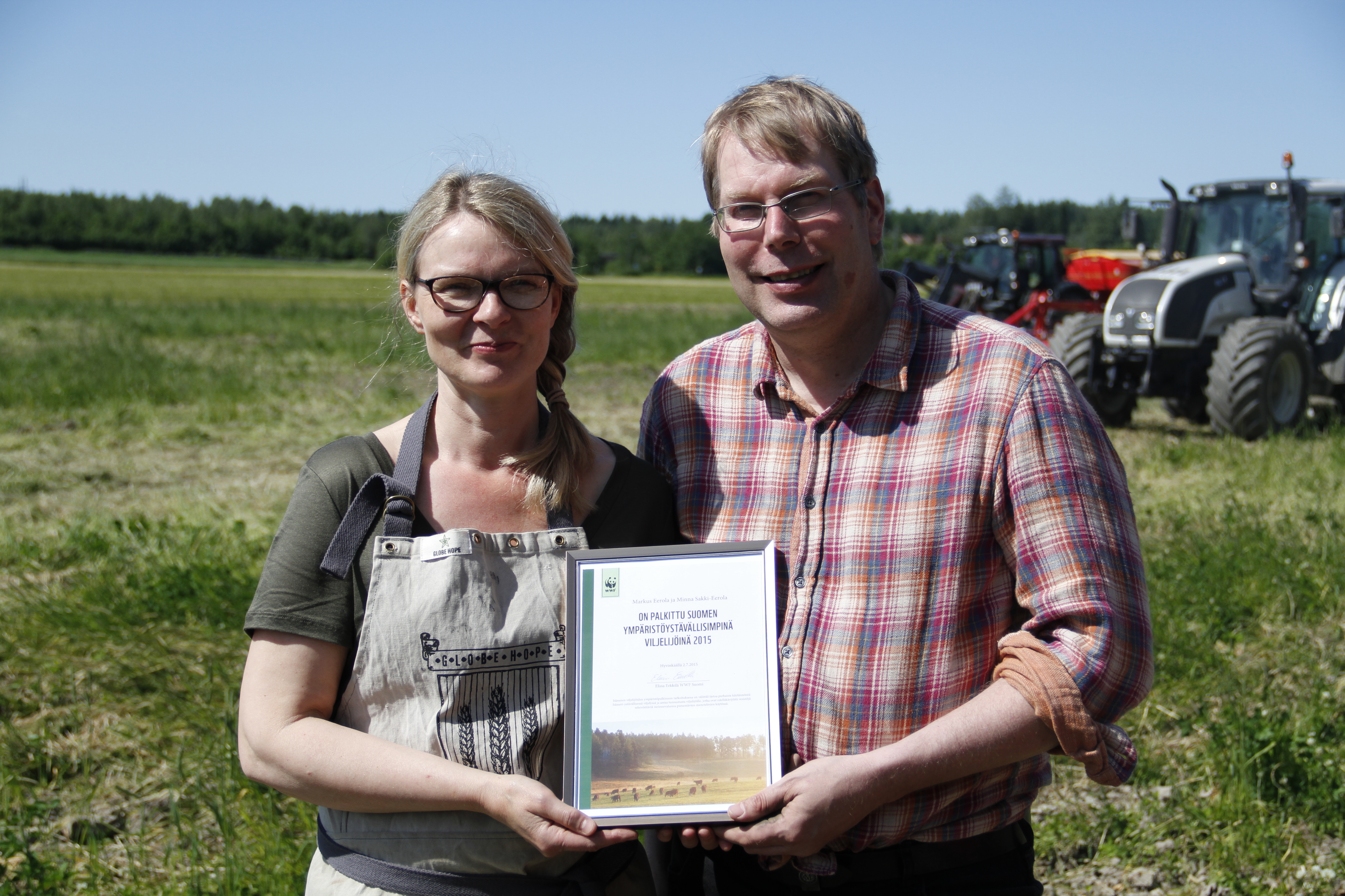 Selle aasta Läänemere-sõbraliku põllumajandustootja tiitel läks Soome