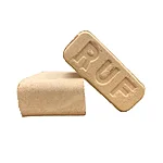 kase-puitbrikett-ruf-10kg.jpg Kase RUF puitbrikett 10 kg, hele kandiline läbipaistev kilepakend.