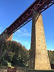 125 years old railway bridge in Scotland - Forth bridge