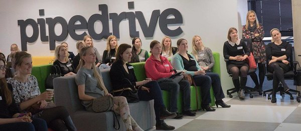 Networking night at Pipedrive hosted by Tech Sisters