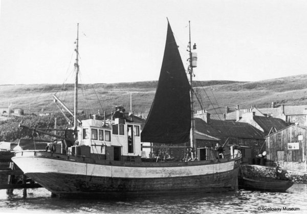  Kalalaev Aksel tegi mitu reisi Shetlandi ja Norra vahel ajavahemikus 1941-1942, enne kui sakslased ta uputasid