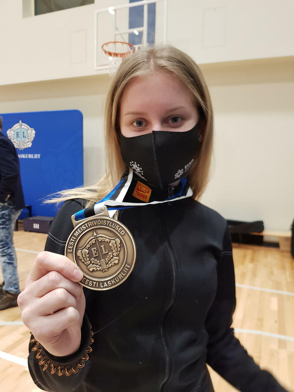 Marleen oma Eesti meistrivõistluste pronksmedaliga